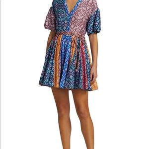 Xirena - Lenna Mixed-Pattern Shirt Dress - Sz XS